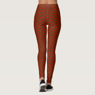 MacKinnon Tartan rot kariert Leggings