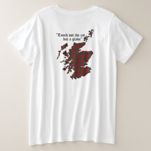 Mackintosh Clan Damen Große Größe T-Shirt