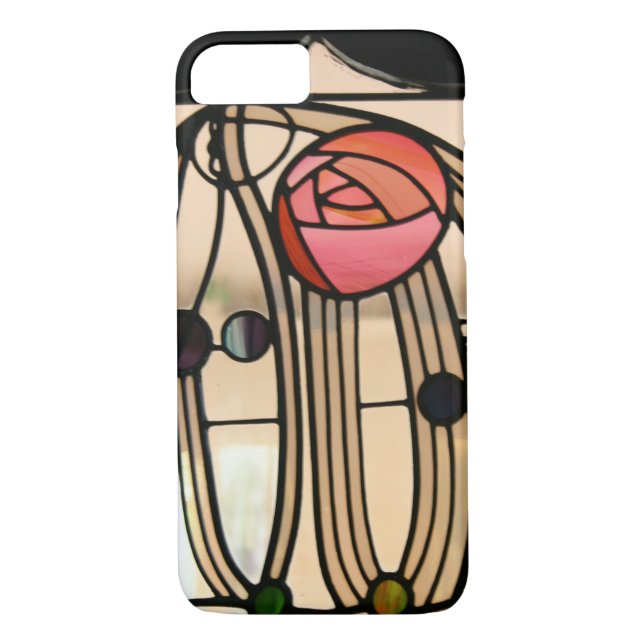 Mackintosh - Glasfenster, das Hill House Case-Mate iPhone Hülle (Rückseite)