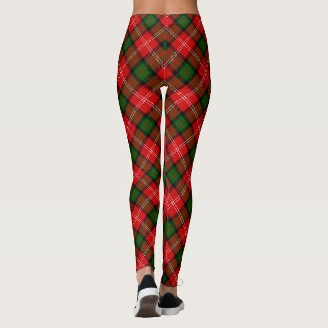 MacKintosh Tartan rot kariert Leggings (Rückseite)