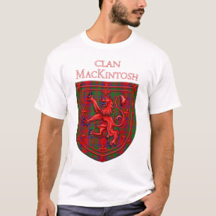 MacKintosh Tartan Scottish Kariert Lion Rampant T-Shirt