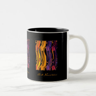 Mackintosh: Tulpen Design Zweifarbige Tasse