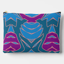 Mackup Pouch, ein trendiger, vielfarbiger Designer Zubehörtasche