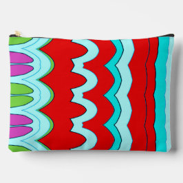 Mackup Pouch, ein trendiges, vielfarbiges Design Zubehörtasche