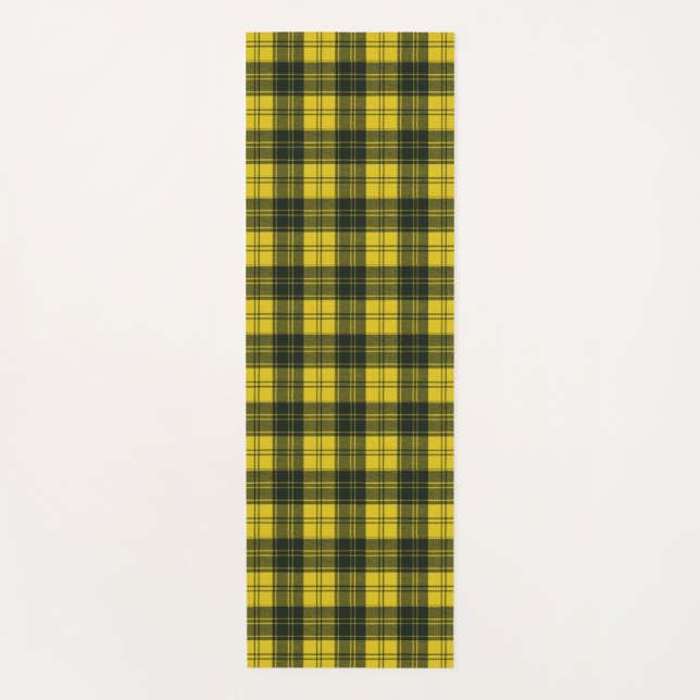MacLachlan Dress Modern Original Scottish Tartan Yogamatte (Vorderseite)
