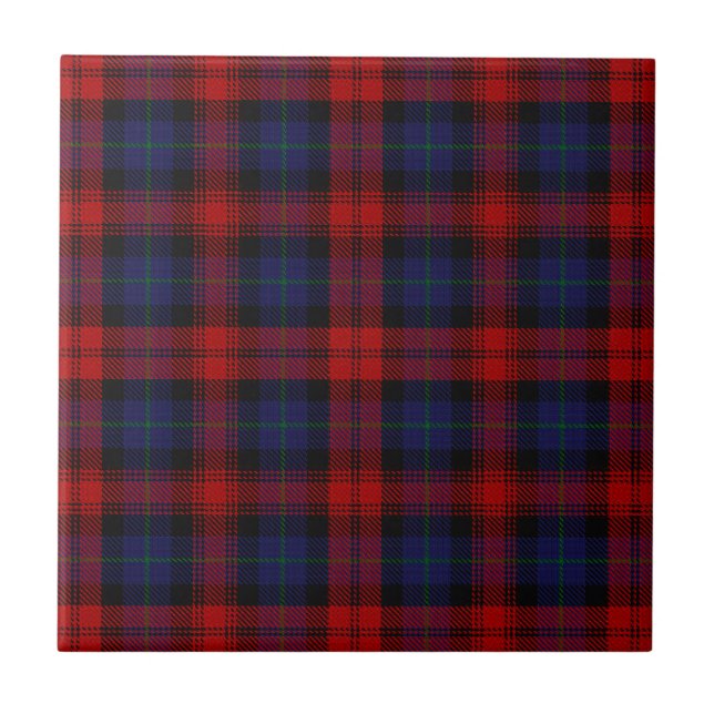 MacLachlan Tartan Fliese (Vorderseite)