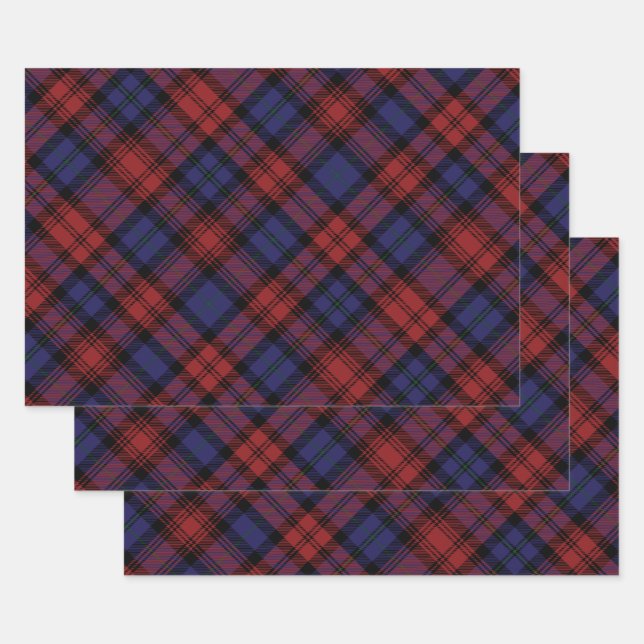 MacLachlan Tartan Karierter Musterurlaub Geschenkpapier Set (Set)