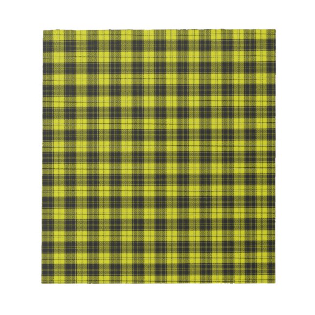 MacLachlan Tartan Notizblock (Vorderseite)