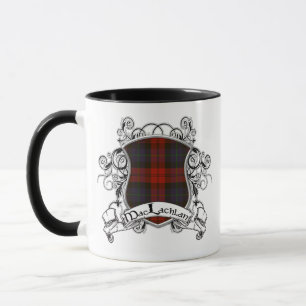 MacLachlan Tartan Shield Tasse