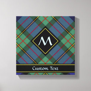 MacLaren Clan Tartan Leinwanddruck