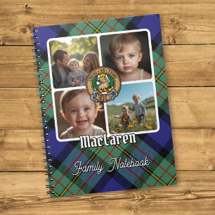 MacLaren-Familienfoto-Collage Notizblock