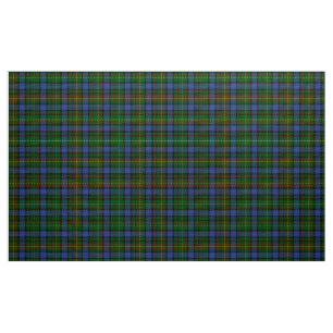MacLaren Tartan Tissu bleu vert et noir