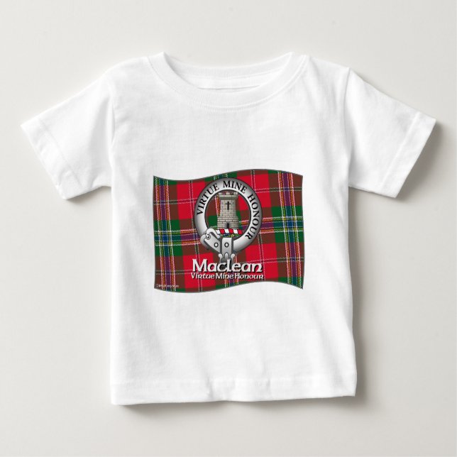 Maclean Clan Baby T-shirt (Vorderseite)