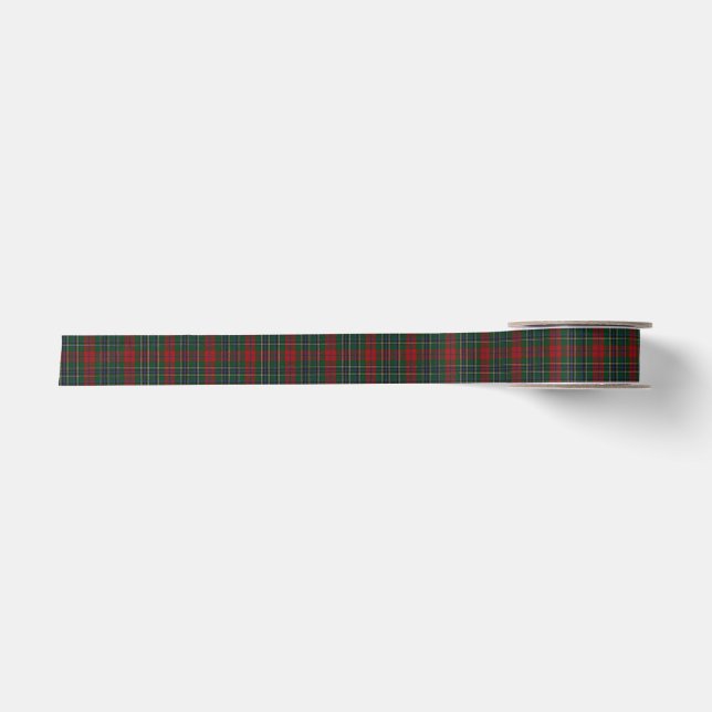 MacLean Clan Kariert Ribbon Satinband (Vorderseite)