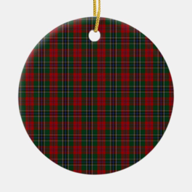 MacLean/McLean Clan-FamilieTartan Keramikornament (Vorne)
