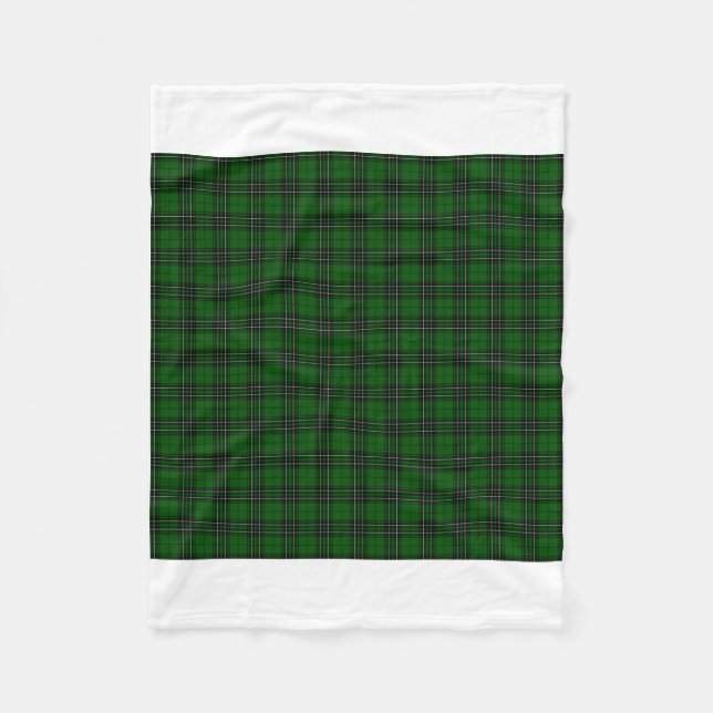 MacLean Tartan Fleecedecke (Vorderseite)