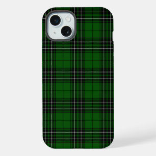 MacLean Tartan Green und Black Kariert iPhone 15 Plus Hülle