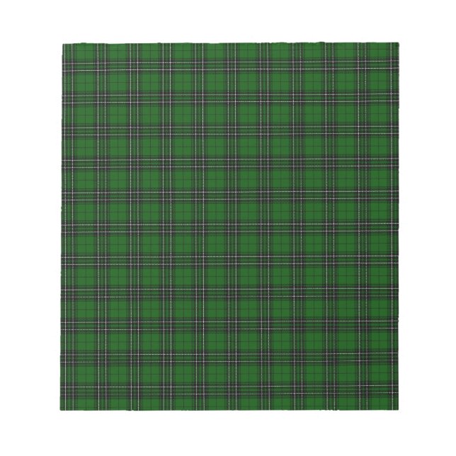 MacLean Tartan Notizblock (Vorderseite)