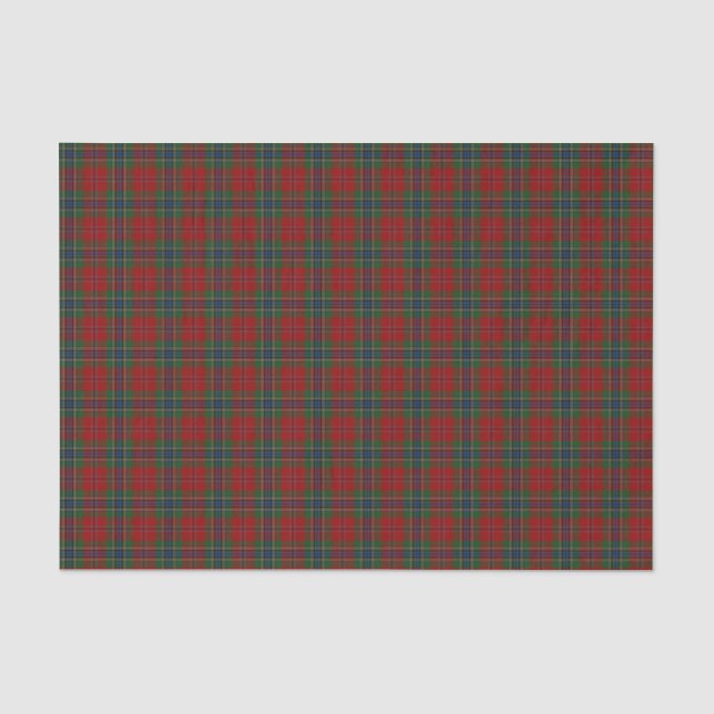 Maclean Tartan Scottish Modern MacLean von Duart Seidenpapier (Vorderseite)