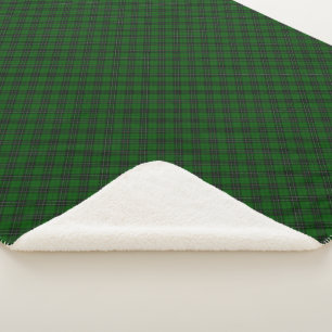 MacLean Tartan vert et noir plaid