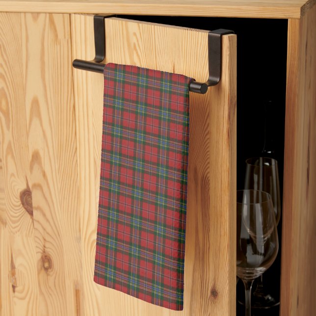 MacLean von Duart Modern Original Scottish Tartan Geschirrtuch (Drittel gefaltet)