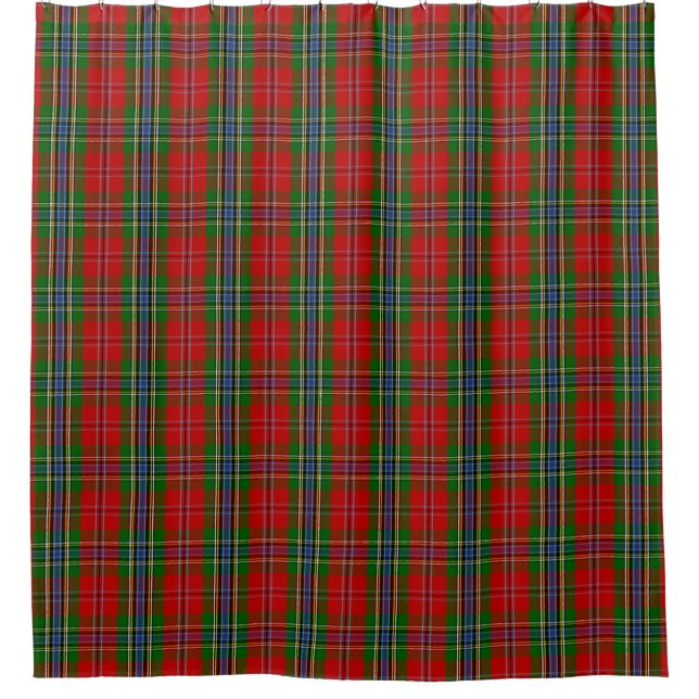 MacLean von Duart Tartan Duschvorhang (Vorderseite)