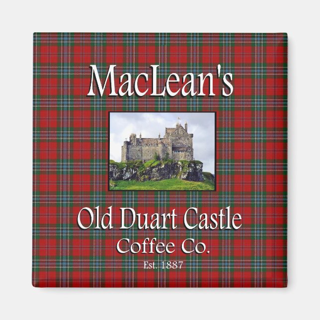 MacLean's Old Duart Castle Coffee Co. Magnet (Vorne)