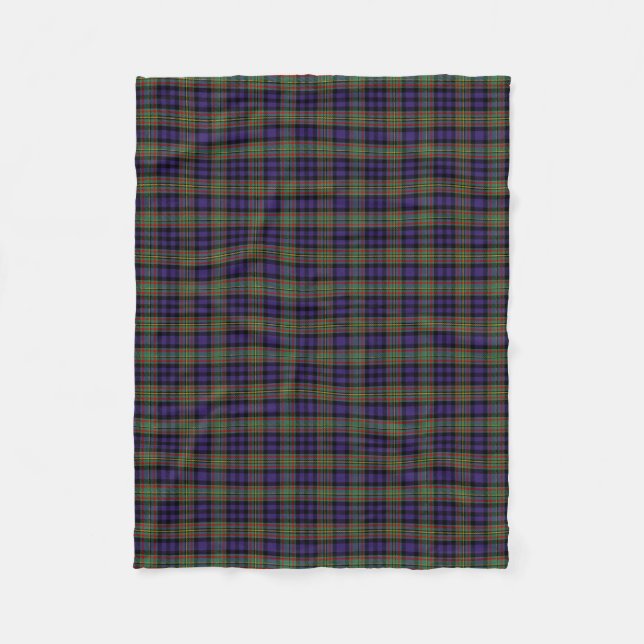 MacLellan Clan Tartan Fleecedecke (Vorderseite)