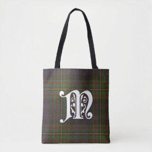 MacLellan Clan Tartan Monogram Tasche