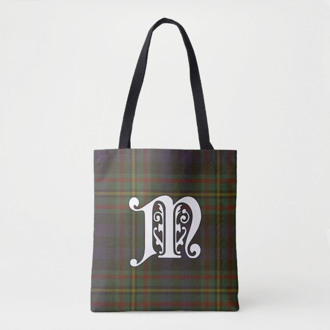 MacLellan Clan Tartan Monogram Tasche (Vorderseite)
