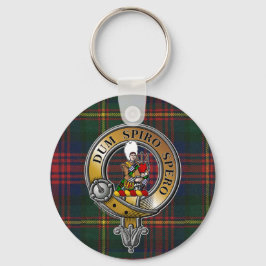 MacLennan Tartan & Abzeichen Schlüsselanhänger