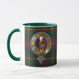 MacLennan Tartan & Abzeichen Tasse