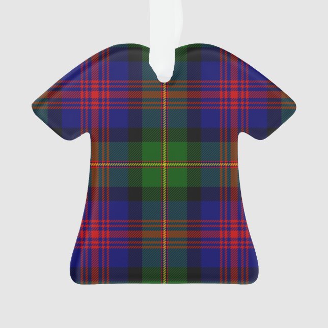 MacLennan Tartan-T - Shirt-Verzierung Ornament (Vorderseite)