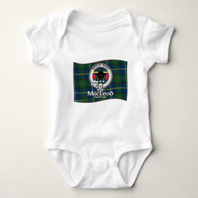 MacLeod Clan Baby Strampler (Vorderseite)