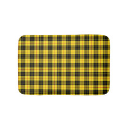 MacLeod Clan Yellow und Black Scottish Tartan Badematte