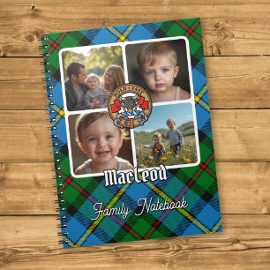 MacLeod of Harris Familienfoto-Collage Notizblock