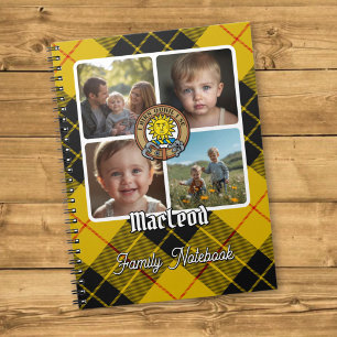 MacLeod of Lewis Familienfoto-Collage Notizblock