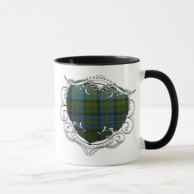 MacLeod Tartan Herz Tasse (Rechts)