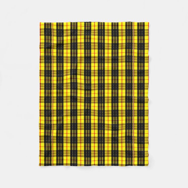 MacLeod Tartan Lewis Fleecedecke (Vorderseite)