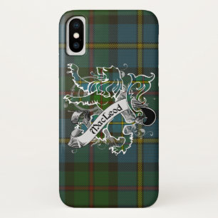 MacLeod Tartan Lion iPhone X Hülle