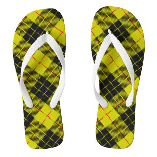 MacLeod-Tartan-Muster Flip Flops