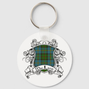 MacLeod Tartan-Schild Schlüsselanhänger