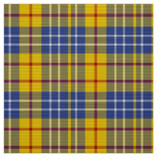 MacLeod Tartan Tissu bleu vert et noir