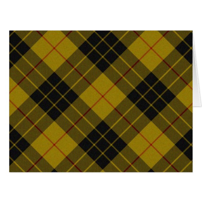 MacLeod Tarttan kariert (Vorderseite (Horizontal))