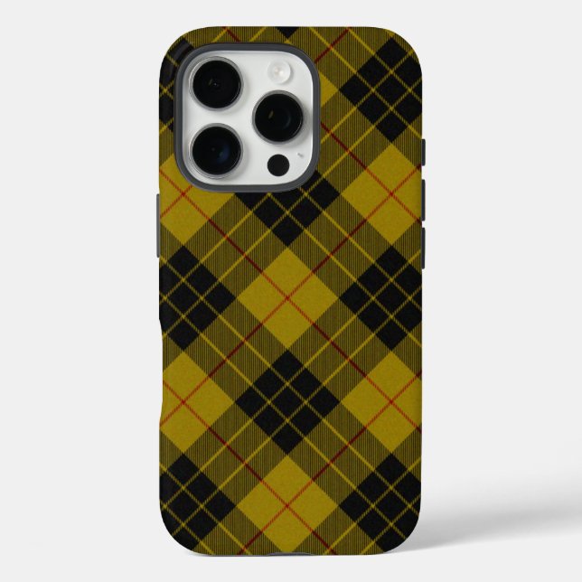 MacLeod Tarttan kariert iPhone 16 Pro Hülle (Rückseite)