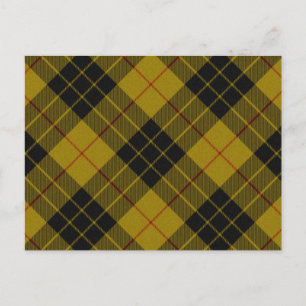 MacLeod Tarttan kariert Postkarte