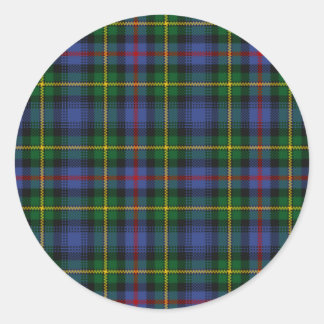MacLeod von Skye Tartan Runder Aufkleber