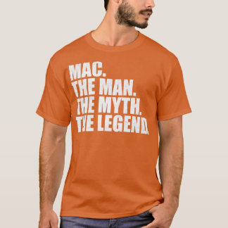 MacMacName Mac mit Namen T-Shirt