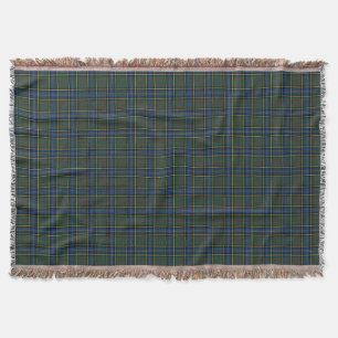 MacMillan-Clan-Jagdtartan-blaues und grünes Decke