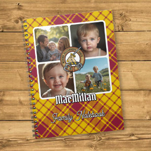 MacMillan Familienfoto-Collage Notizblock